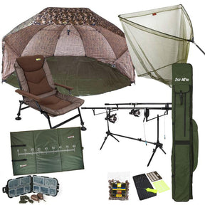 Traxis Karpfen Startset 2 Ruten komplett