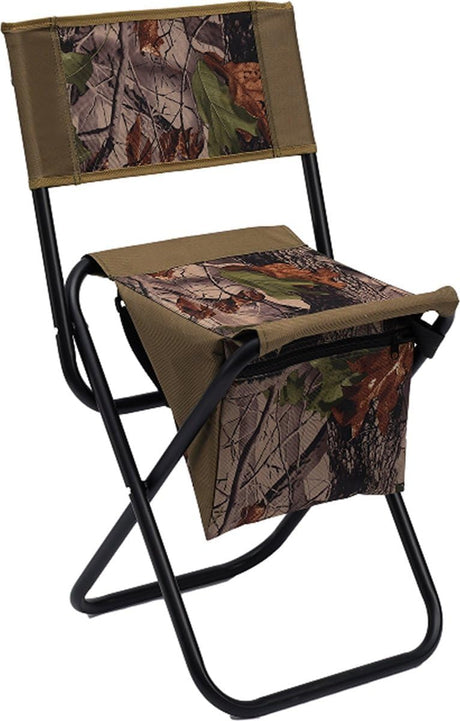 Eurocatch Klappstuhl mit Rückenlehne Camouflage