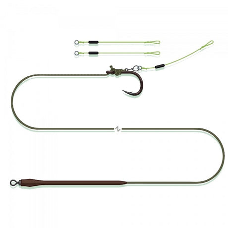 Madcat Schnellwechsel Pellet Rig 55cm #1/0