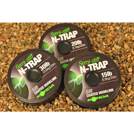 Korda N-TRAP Semi-Stiff Grün 13,61kg 20m