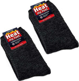 BRUBAKER Thermosocken "Heat my Feet" 2er-Pack