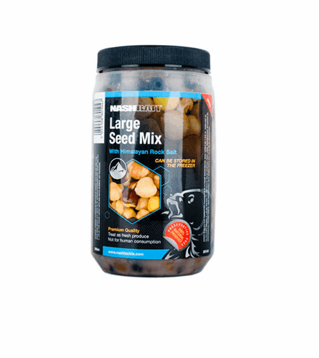 Nash Large Seed Mix - Partikelköder 500ml