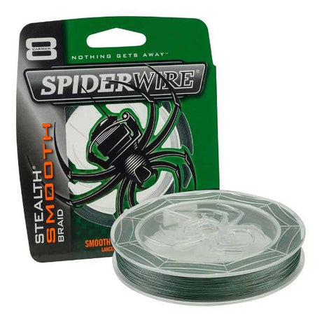 SpiderWire Stealth Smooth 8 | Moosgrün 150m 0.05mm