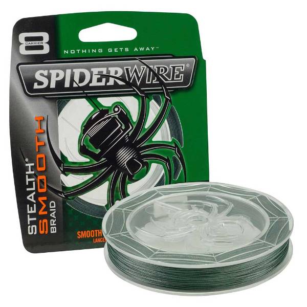 SpiderWire Stealth Smooth 8 | Moosgrün 150m 0.07mm