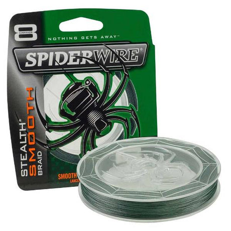 SpiderWire Stealth Smooth 8 | Moosgrün 150m 0.07mm
