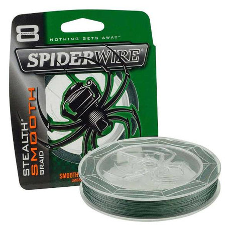 SpiderWire Stealth Smooth 8 | Moosgrün 150m 0.19mm