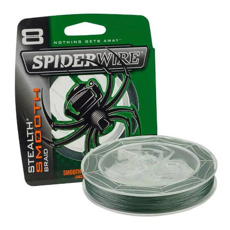 SpiderWire Stealth Smooth 8 | Moosgrün 150m 0.39mm