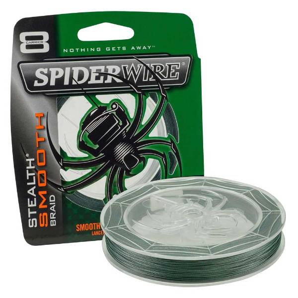 SpiderWire Stealth Smooth 8 | Moosgrün 300m 0.15mm