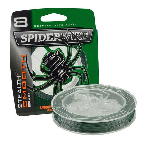 SpiderWire Stealth Smooth 8 | Moosgrün 300m 0.19mm