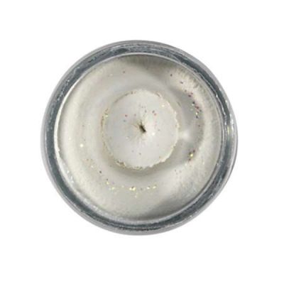 Berkley PowerBait Glitter Forellenteig sinkend – Starker Lockeffekt