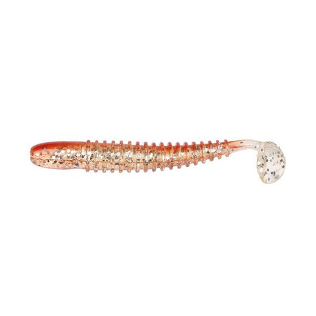 Berkley URBN T-Tail Soft | Chartreuse Shad Blood Worm