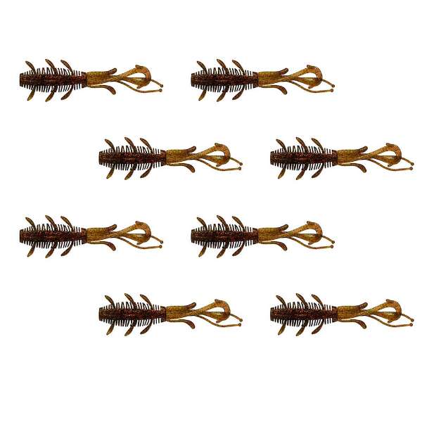 Berkley PowerBait Sick Bug 7cm, 8 Stk Coppermelon