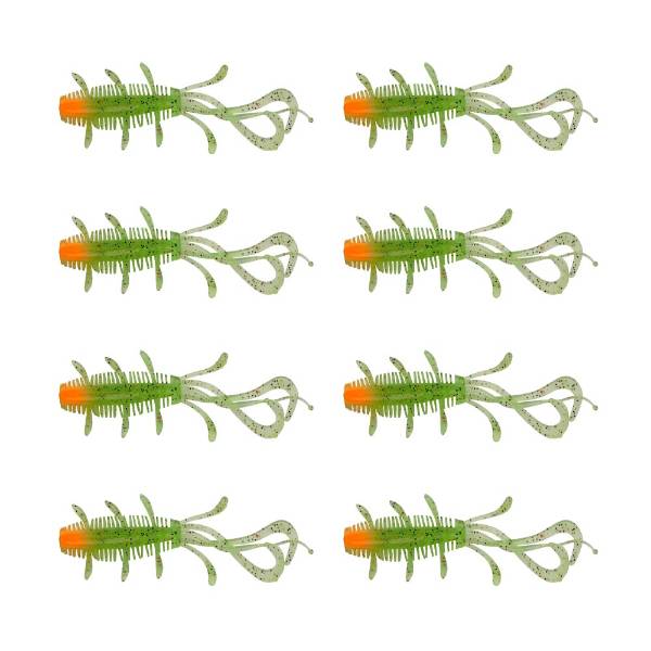 Berkley PowerBait Sick Bug 7cm, 8 Stk Firetiger