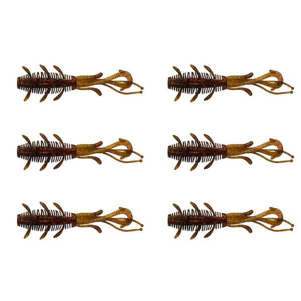Berkley PowerBait Sick Bug 10cm, 6 Stk Coppermelon