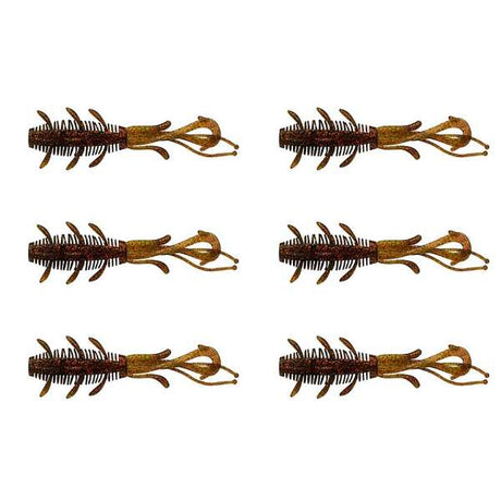 Berkley PowerBait Sick Bug 10cm, 6 Stk Coppermelon