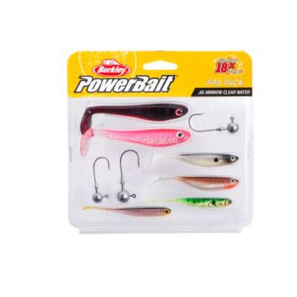 Berkley PowerBait Pro Pack | Jig Minnow | Klares Wasser | Bausatz
