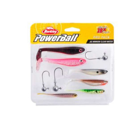 Berkley PowerBait Pro Pack | Jig Minnow | Klares Wasser | Bausatz