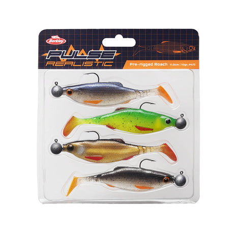 Berkley Pulse Realistic Plötze 4 Stk Shad 11cm
