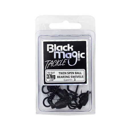 Black Magic Twin Spin Kugellager-Wirbel 37kg - Heavy Duty