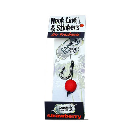 Camo Carpers Hook Line & Stinkers Lufterfrischer Strawberry