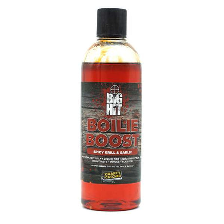 Crafty Catcher Big Hit Bait Booster 500ml Spicy Krill & Garlic