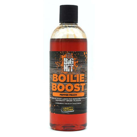 Crafty Catcher Big Hit Bait Booster 500ml Pepper Peach