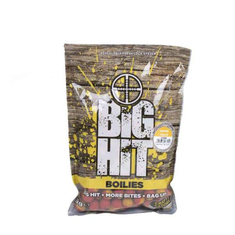 Crafty Catcher Pepper Peach Boilies 1kg 20mm