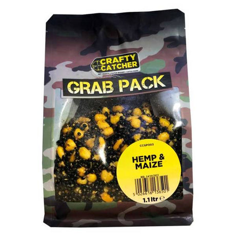 Crafty Catcher Hanf & Mais Partikel 1,1L Grab Pack