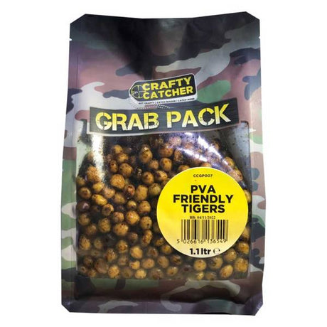 Crafty Catcher PVA Friendly Tigers Partikel 1,1L Grab Pack