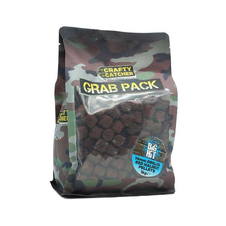Crafty Catcher Gebohrter Roter Heilbutt Pellet 14mm