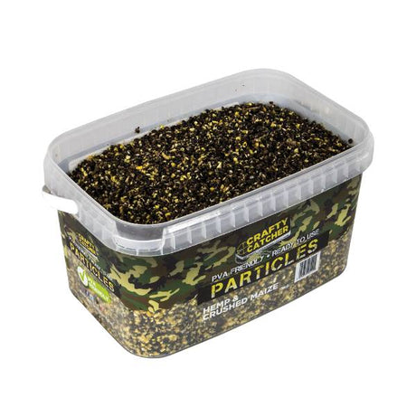 Crafty Catcher Hanf & zerkleinerter Mais Partikel 3kg