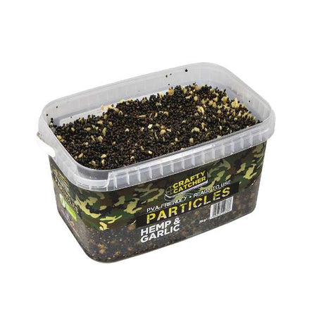 Crafty Catcher Hanf & Knoblauch Partikel 3kg