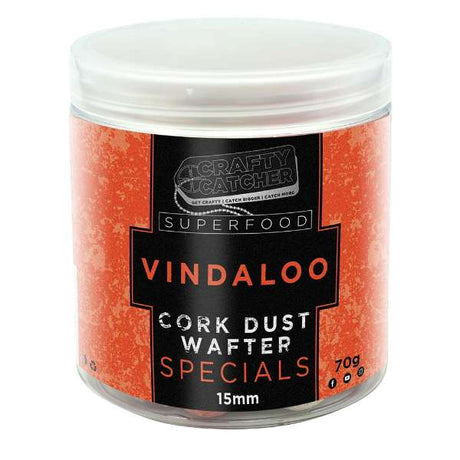 Crafty Catcher Super Food Korkstaub Wafter 100g Vindaloo
