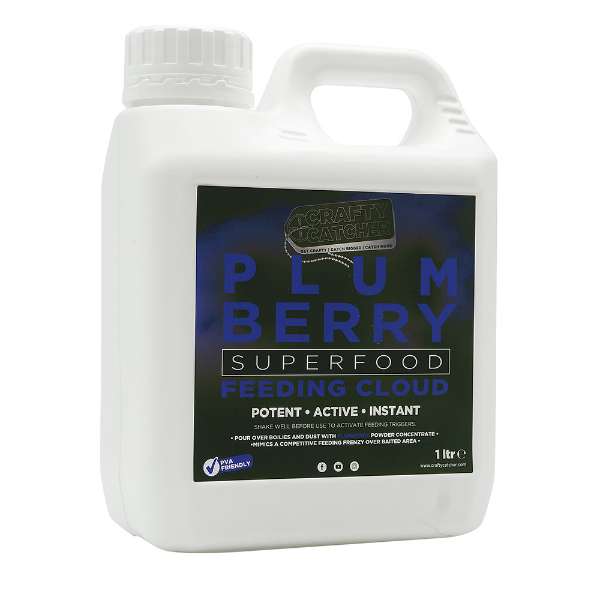 Crafty Catcher King Prawn Feeding Cloud 1ltr Plumberry