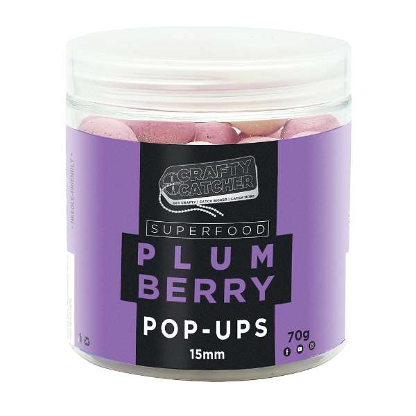 Crafty Catcher Plumberry Pop Up 15mm 70g Plum Berry