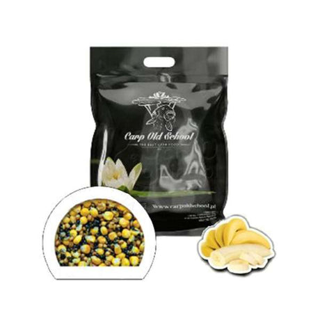 Partikelmischung 5kg für Karpfen & Friedfisch Banana