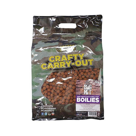 Crafty Catcher Big Hit Chocolate & Vanilla Nut 5kg Boilies 20mm