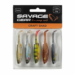 Savage Gear Craft Shad Clear Water Mix 2.6g (5 St.) 10cm