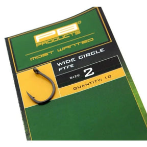 PB Products Wide Circle Haken PTFE (10 Stk.) 8