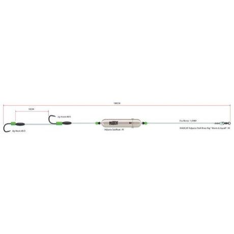 Madcat Adjusta Profi River Rig Deadbait M