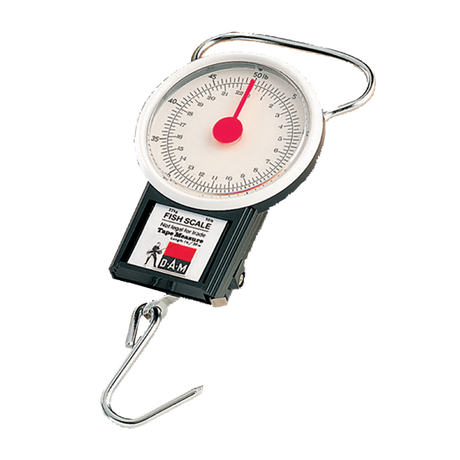 DAM Fischwaage 22kg mit Maßband
