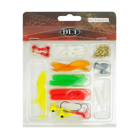 DLT Raubfisch Softbait-Set Gummifisch Sortiment