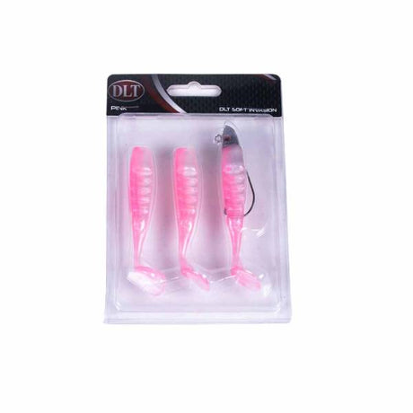 DLT Soft Invasion Shad – Pink 26g 11cm