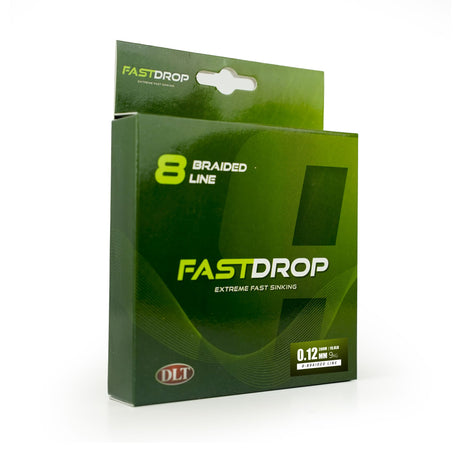 DLT FastDrop 8-Braid Angelschnur – 200 m, stark & reißfest