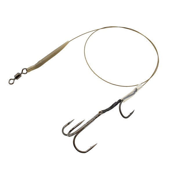 DLT Pike Toter Köder Rig | Einzel | 12kg | 40cm