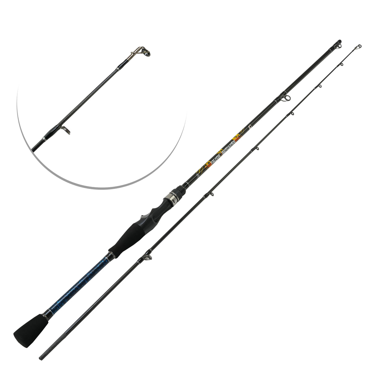 DLT Falcon Baitcaster Spinrute 10-60g