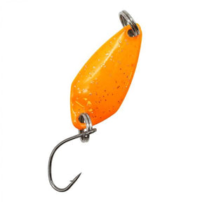 Troutlook Forellen Spoon 2,2g Orange Cuper Glitter