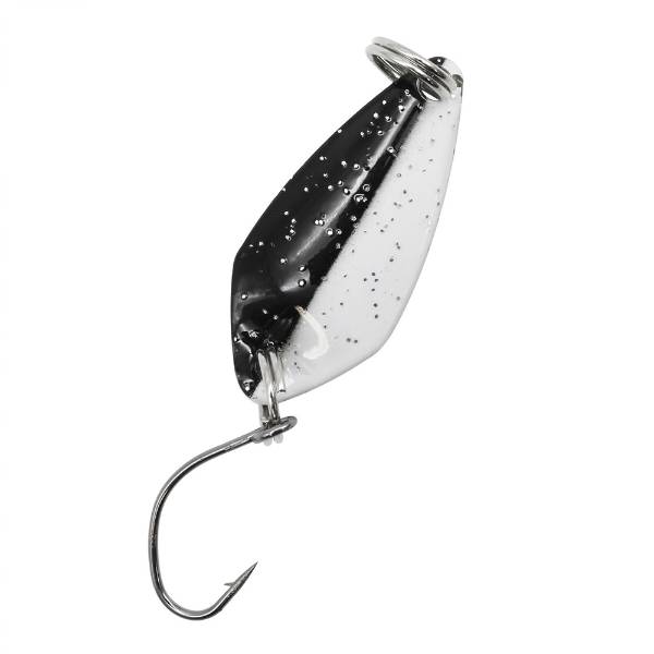 Troutlook Forellen Spoon 3,4g Black White