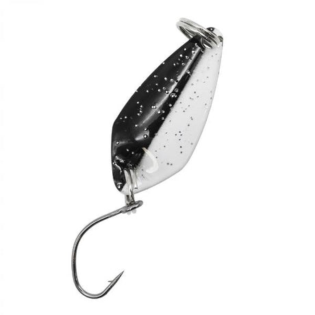 Troutlook Forellen Spoon 3,4g Black White