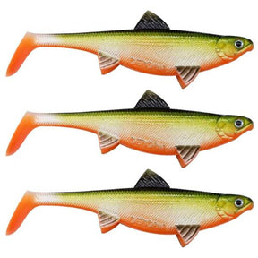 Senshu Real Fin Shad 12cm 13g 3er Set Orange Belly
